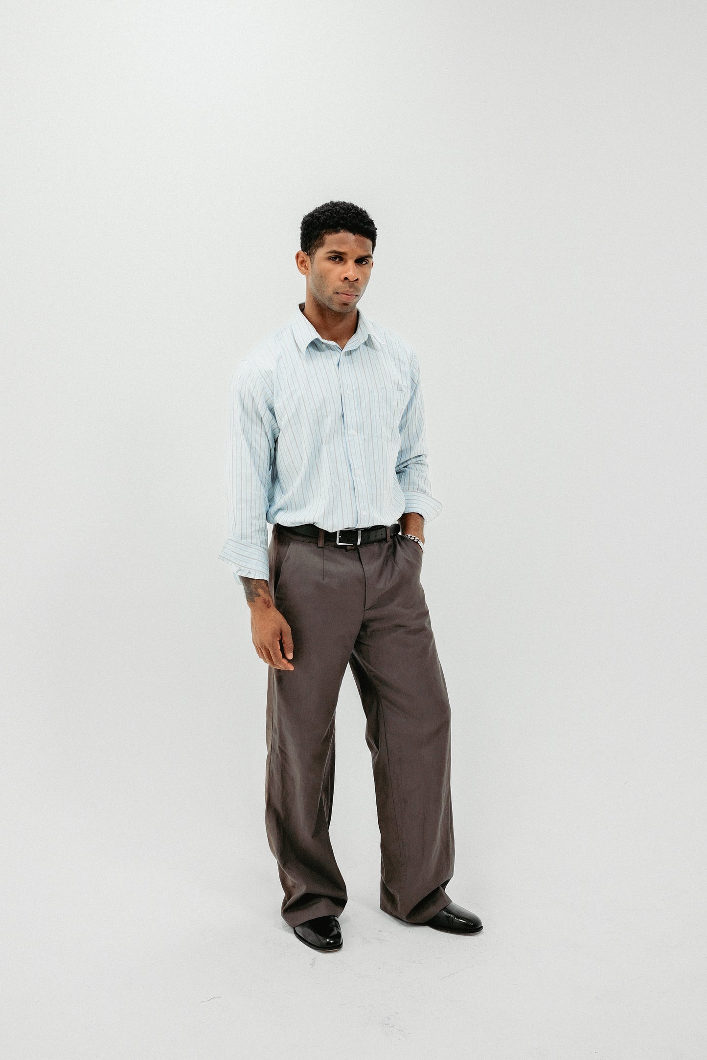Wool Blend Trousers