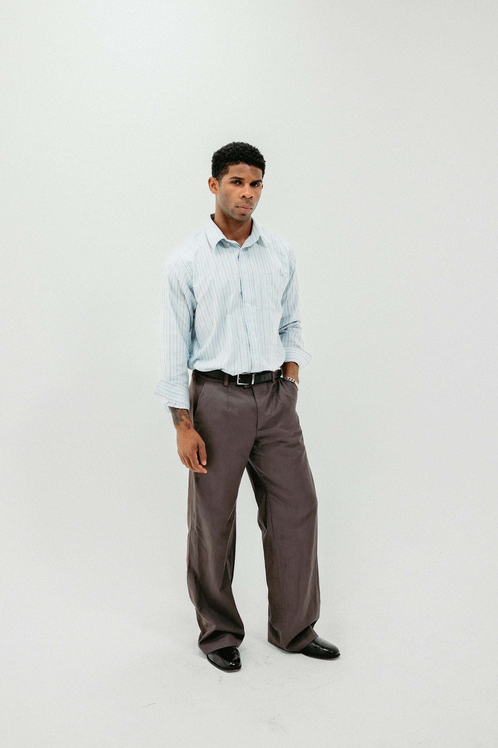 Wool Blend Trousers