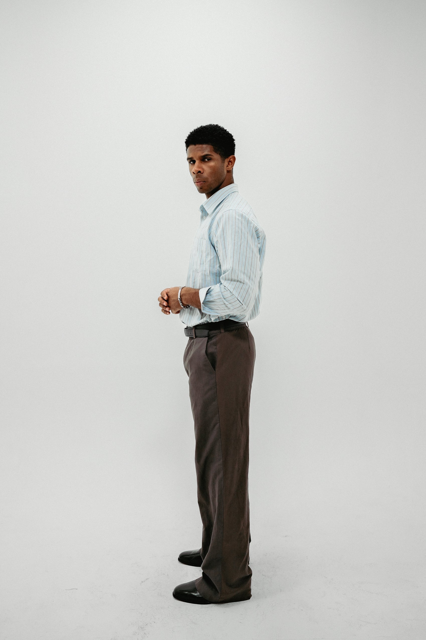 Wool Blend Trousers