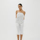 Silk Satin Capri