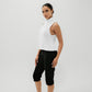 Pinstripe Wool Capri