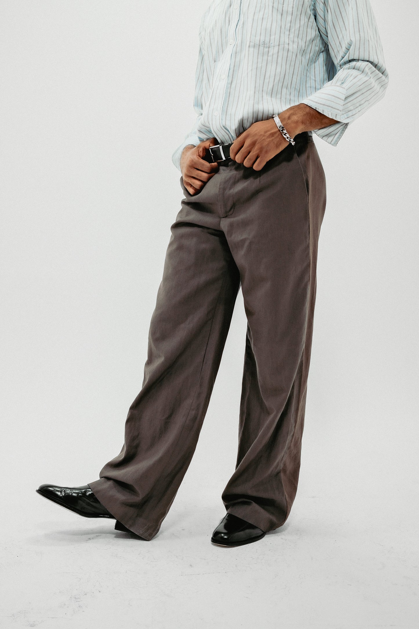 Wool Blend Trousers